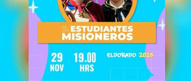 ELDORADO: La Fiesta Provincial de los Estudiantes Misioneros se realizará por primera vez en la ciudad