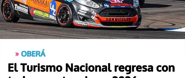 OBERÁ: El Turismo Nacional regresa con toda su potencia en 2026