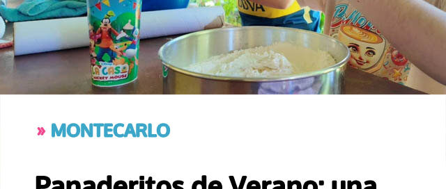Panaderitos de Verano: una propuesta que combina aprendizaje y recreación para los chicos