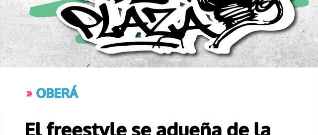 El freestyle se adueña de la plaza con una competencia urbana