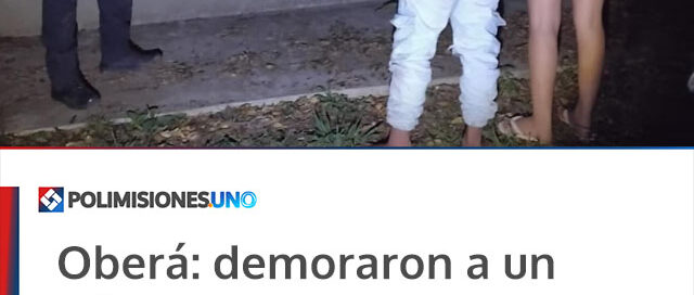 Oberá: demoraron a un adolescente tras amenazar a su abuelo y llevarse carne del freezer