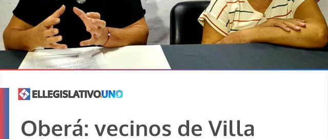 Oberá: vecinos de Villa Marttos celebraron la nominación de la plaza “Peregrinos de la Esperanza”