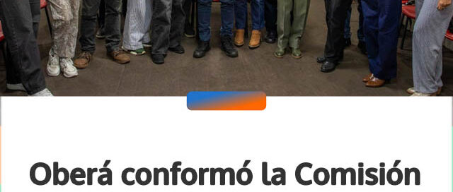 Oberá conformó la Comisión Ejecutiva para organizar su Centenario