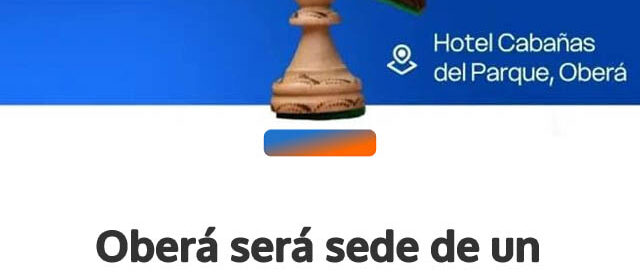 Oberá será sede de un torneo nacional de ajedrez en homenaje a Diego Unternahrer