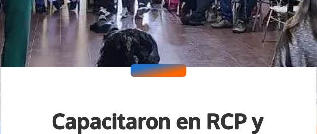 Capacitaron en RCP y maniobra de Heimlich a estudiantes de la EPJA Nº 1464 en Oberá