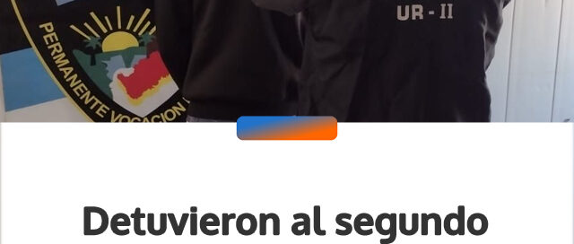 Detuvieron al segundo implicado por el robo de una placa de bronce en un instituto de Oberá