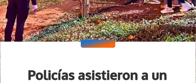 Policías asistieron a un hombre descompensado y coordinaron su traslado al Samic de Oberá