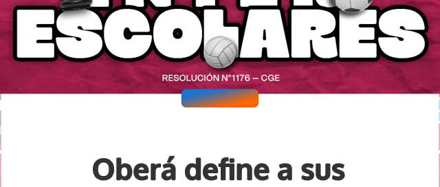 Oberá define a sus representantes para los Juegos Codeim
