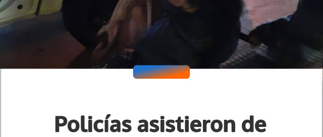 Policías asistieron de urgencia a una embarazada de riesgo en Oberá