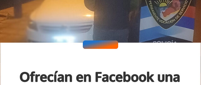 Ofrecían en Facebook una camioneta con pedido de secuestro y la Policía frustró la maniobra