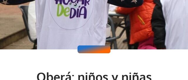 Oberá: niños y niñas protagonizaron una jornada de prevención de adicciones en el Centro Cívico