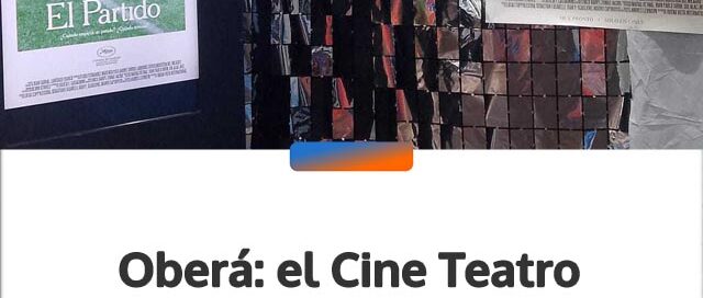 Oberá: el Cine Teatro proyecta “El Partido” con promoción 2×1 para quienes asistan con la camiseta argentina