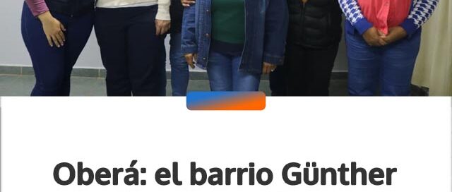 Oberá: el barrio Günther renovó su Comisión Vecinal en Asamblea General