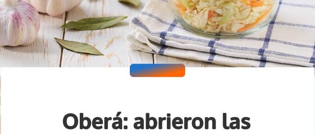 Oberá: abrieron las inscripciones para el Curso de Elaboración de Fermentos 2026